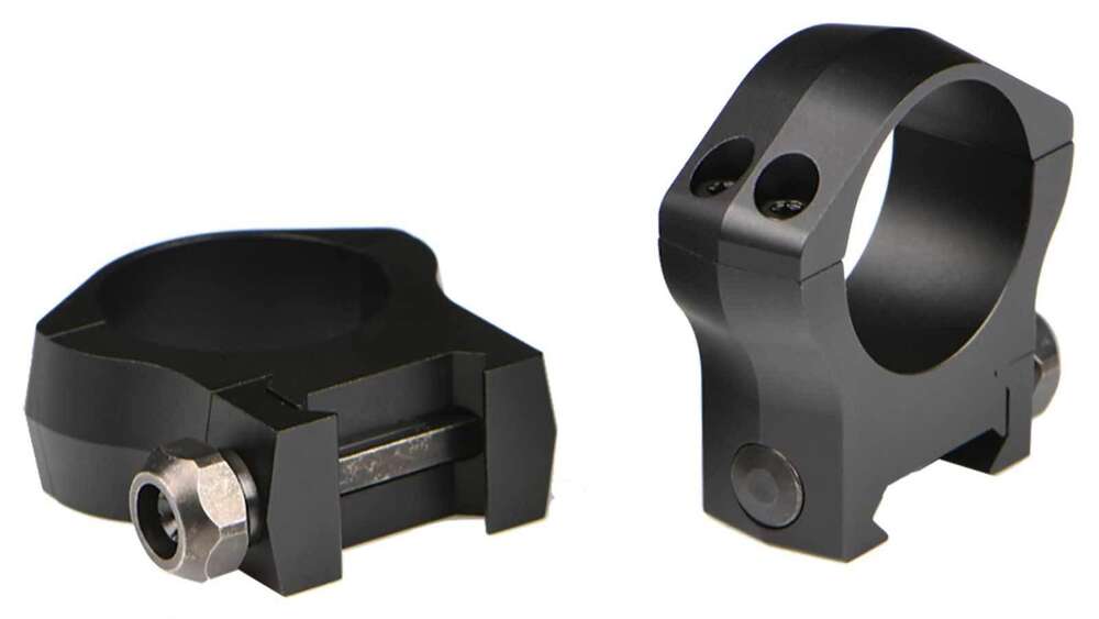 Scope Mounts Warne Scope Mounts Ready Series Warne Mountain Tech 1 inch High Matte Rings